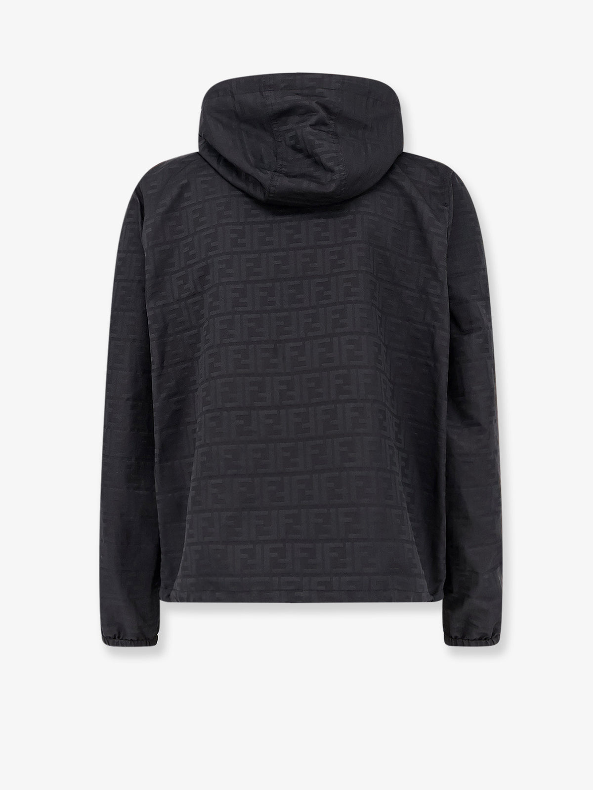 Blouson in nylon jacquard FF Zucca