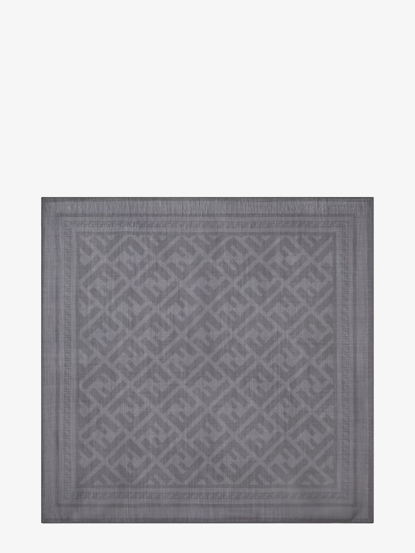 Wool and silk scarf