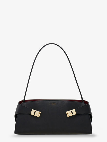 Hug East-West leather shoulder bag thumbnail