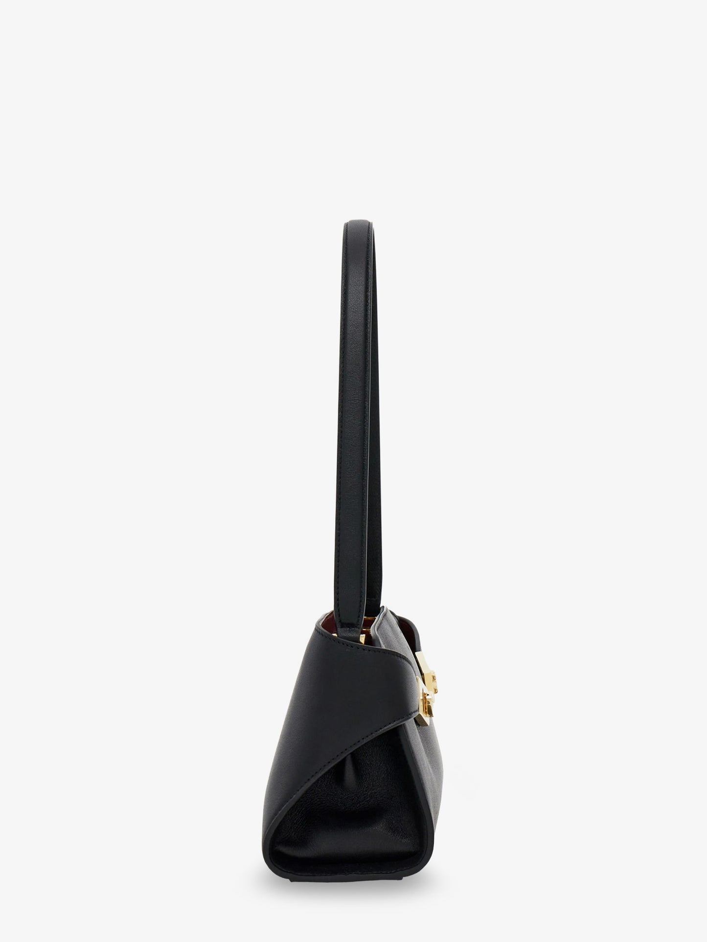 Hug East-West leather shoulder bag