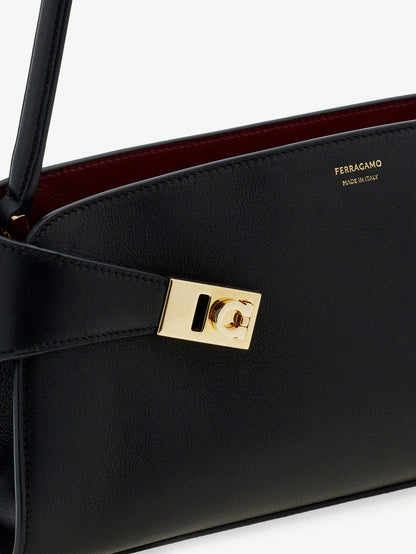 Hug East-West leather shoulder bag thumbnail
