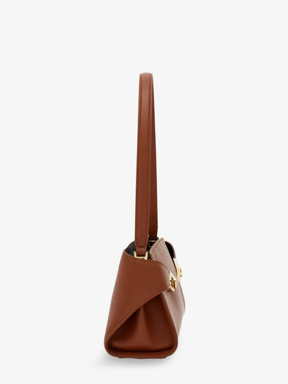 Hug East-West Leather Shoulder Bag thumbnail