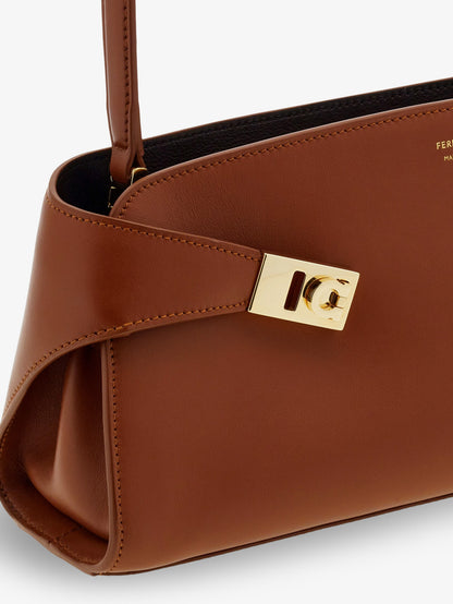 Hug East-West Leather Shoulder Bag thumbnail