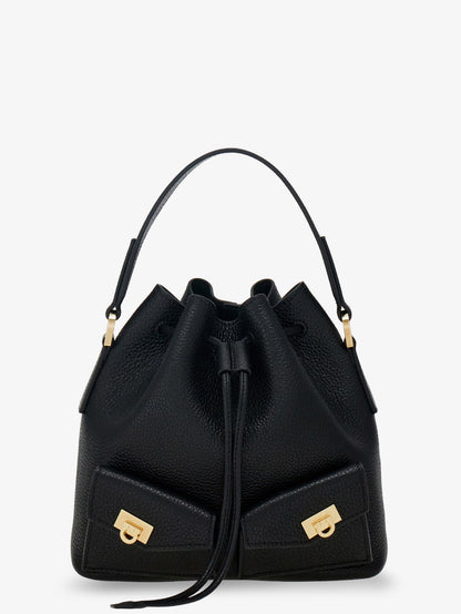 Leather bucket bag thumbnail