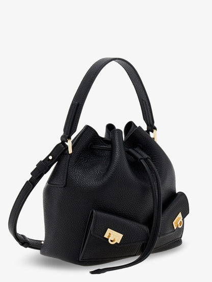 Leather bucket bag thumbnail