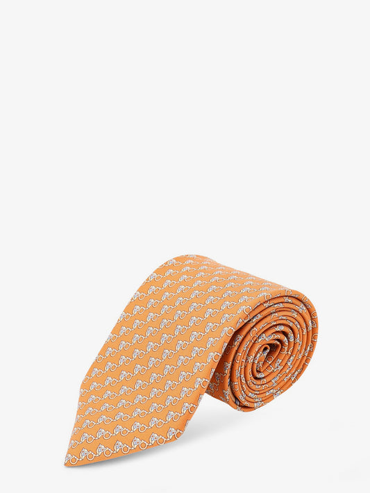 Sik tie with Owl print