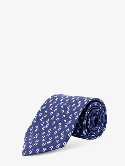 Catamarano silk tie with Nautica print thumbnail