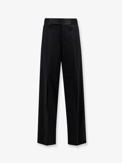 Black Tailored wool trousers thumbnail
