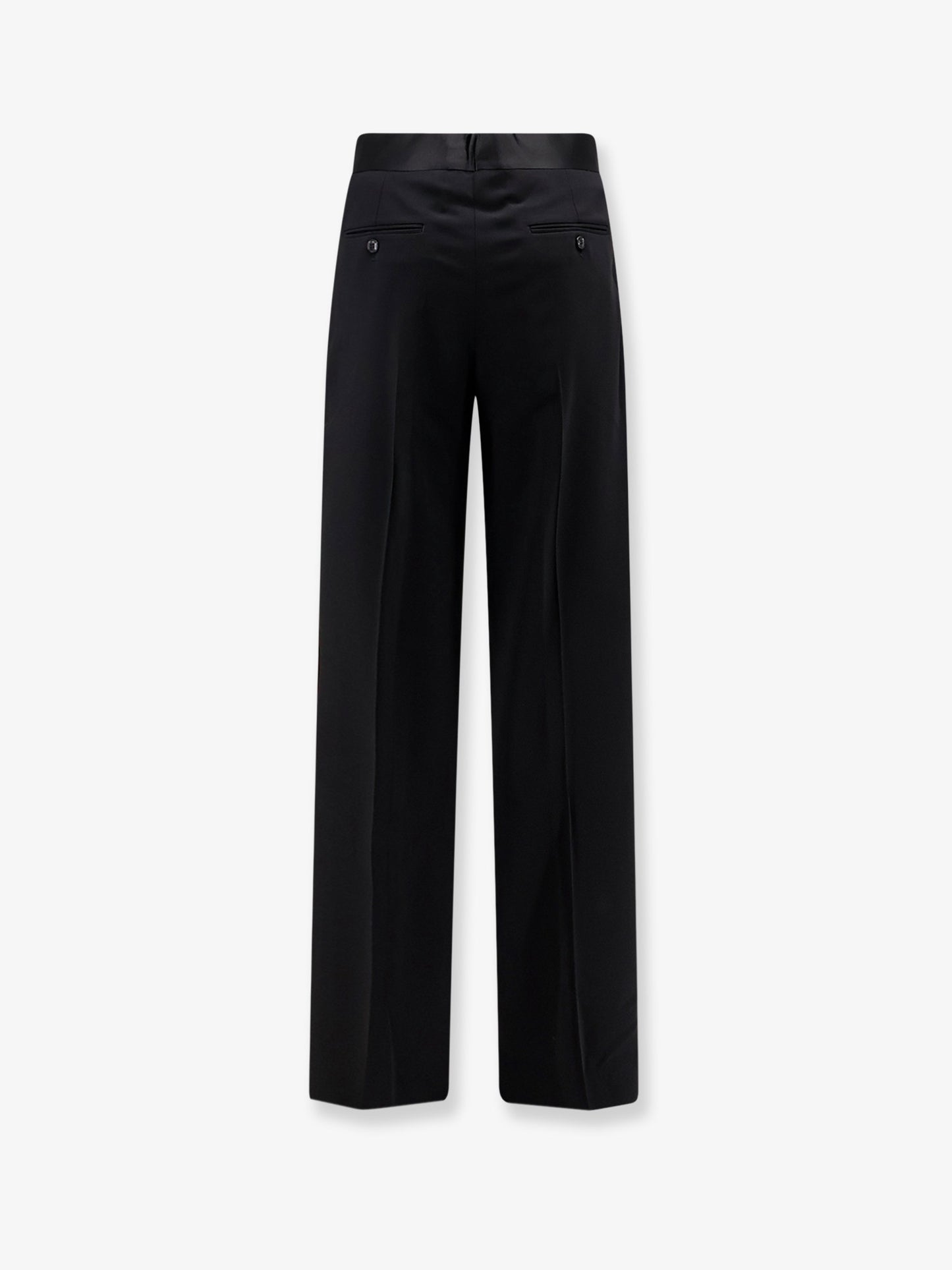 Black Tailored wool trousers