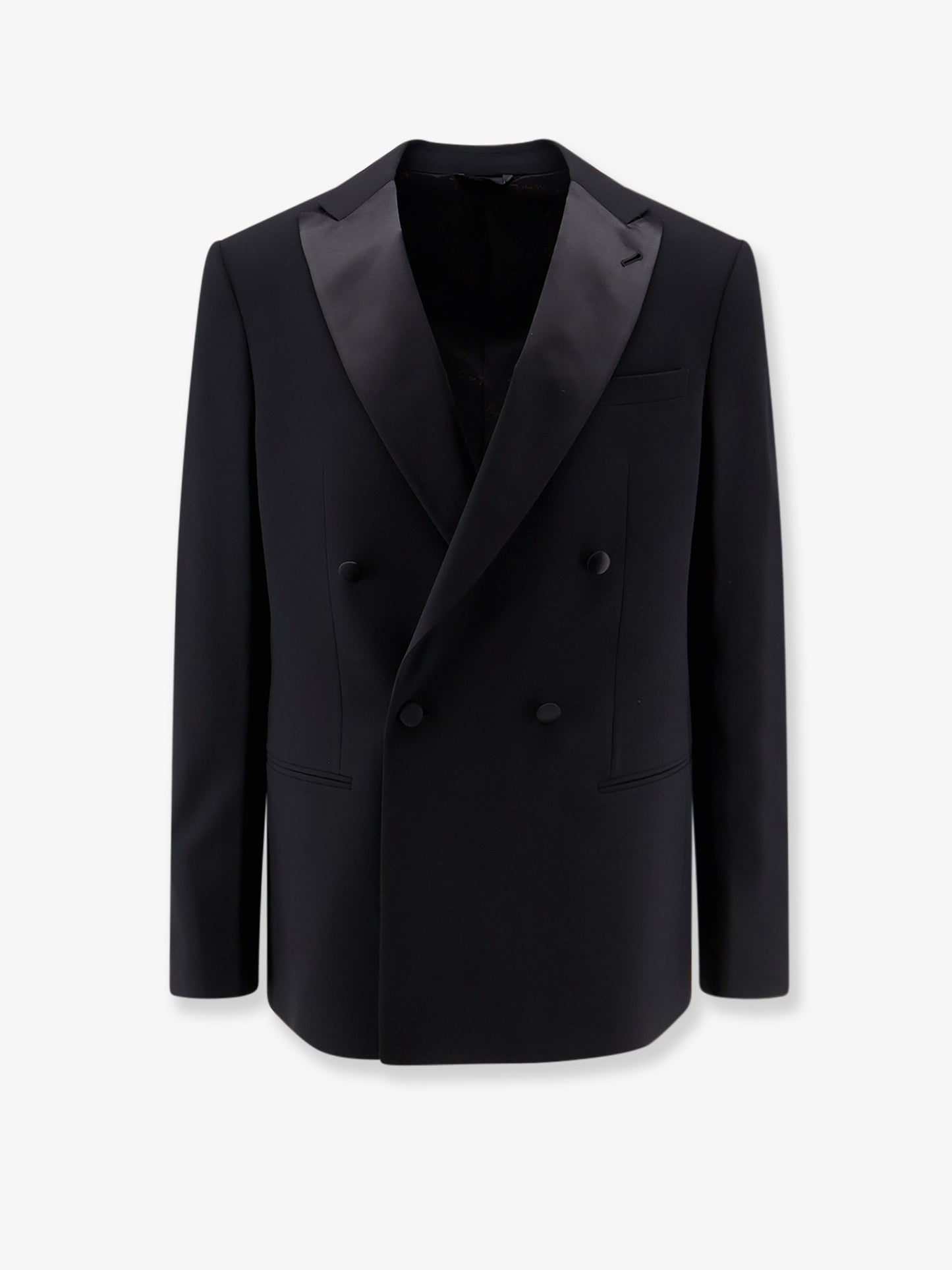 Soho virgin wool tuxedo blazer
