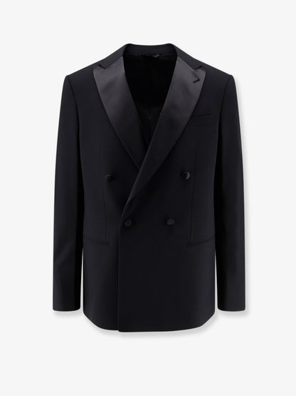 Soho virgin wool tuxedo blazer thumbnail