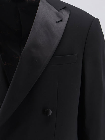 Soho virgin wool tuxedo blazer thumbnail