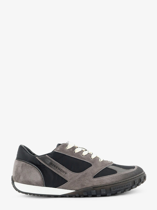 Glide nylon and suede sneakers