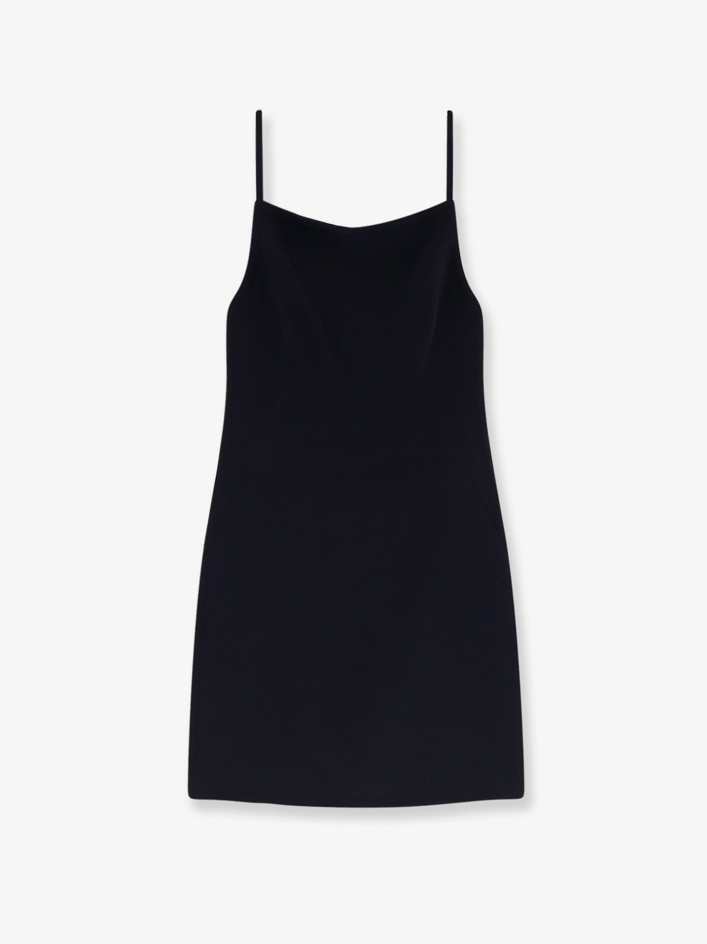 Viscose blend mini dress