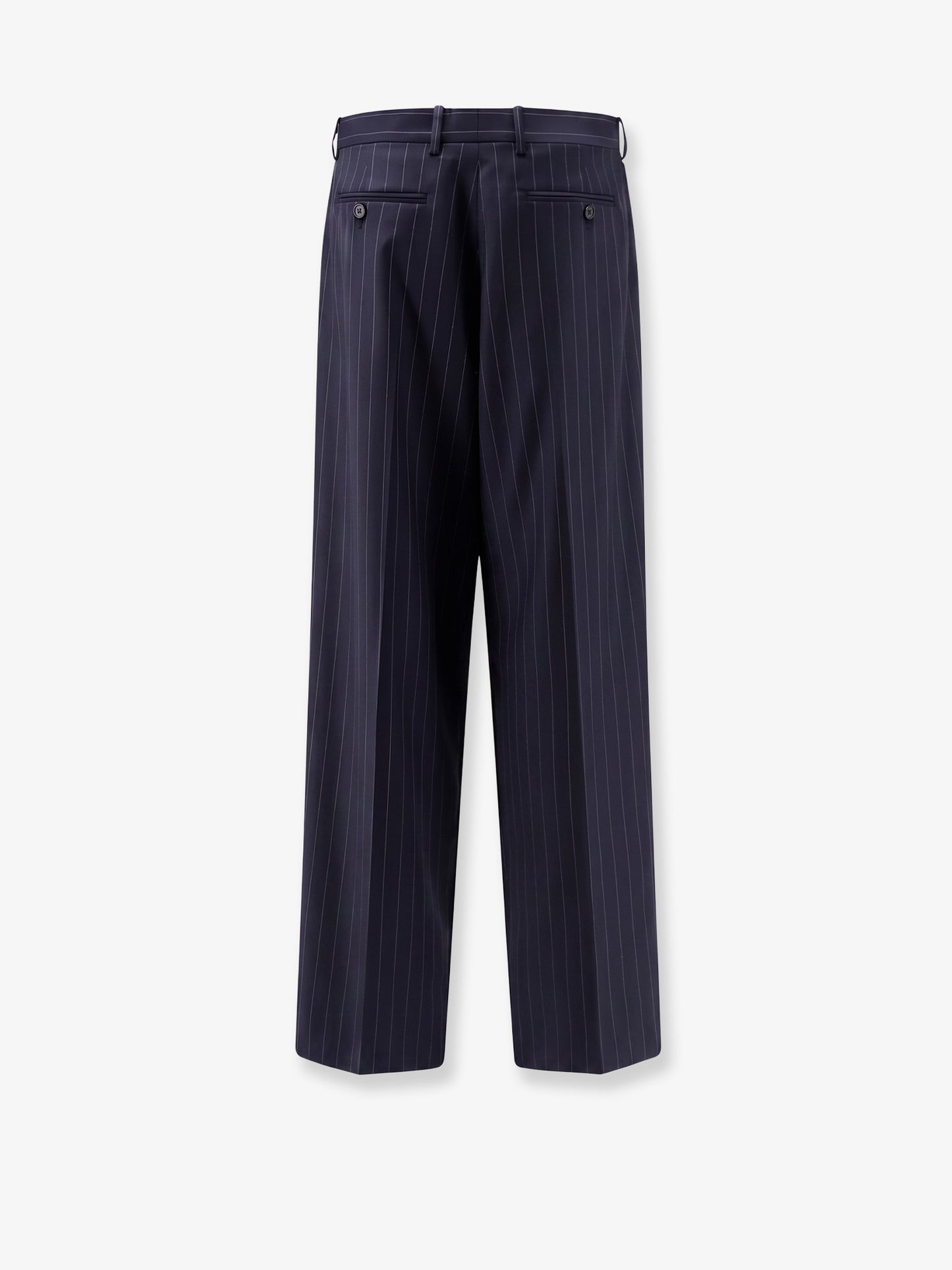 Double Pleat wool trousers
