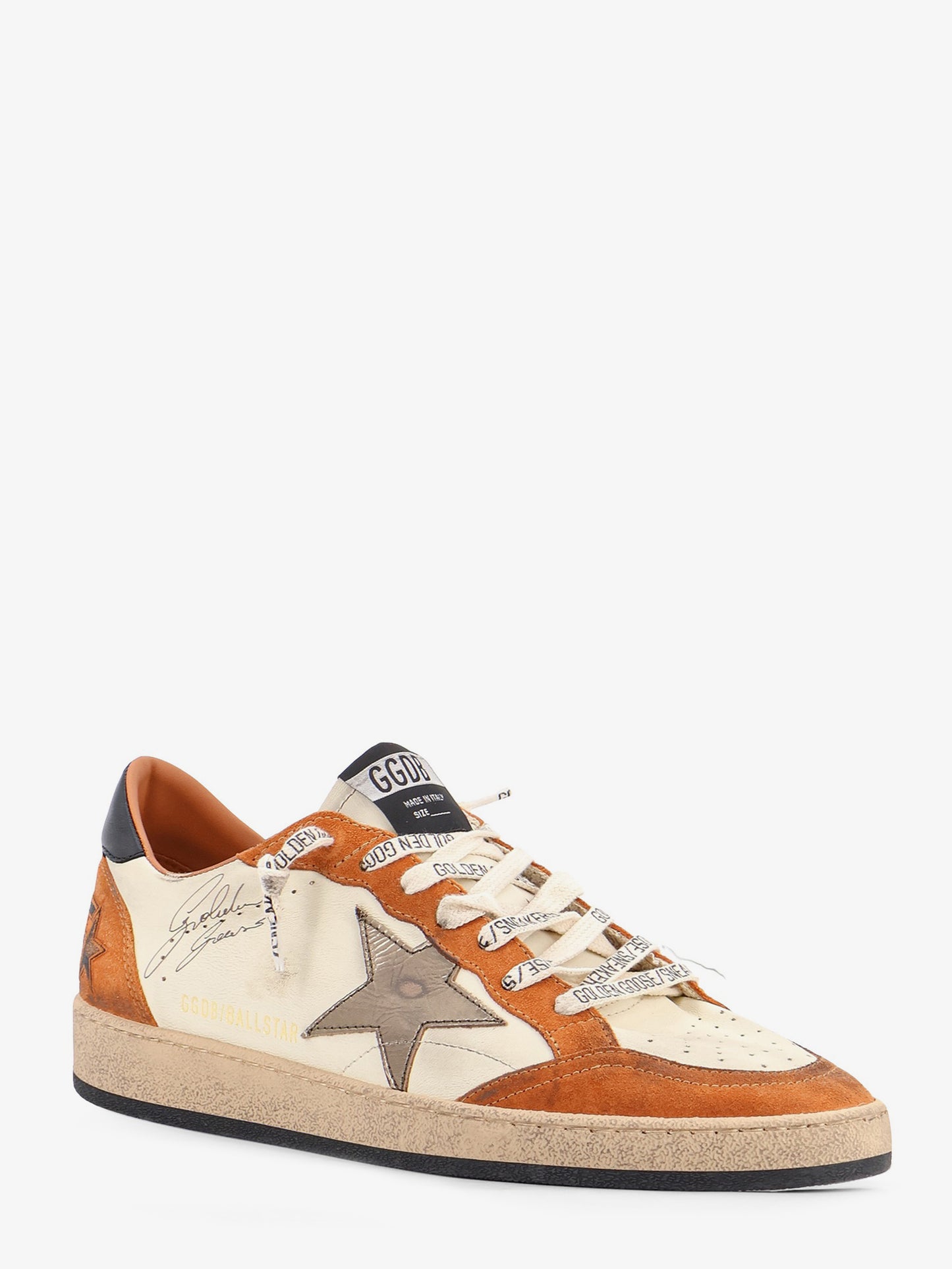 Ballstar sneakers in suede and leather with iconic side logo