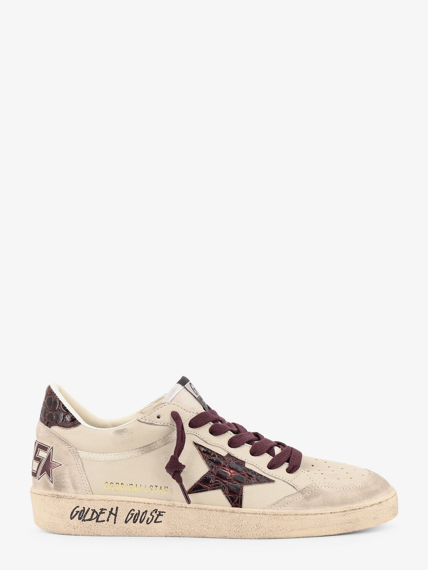 Ballstar leather sneakers with iconic side logo