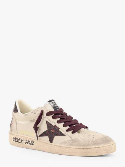 Ballstar leather sneakers with iconic side logo thumbnail