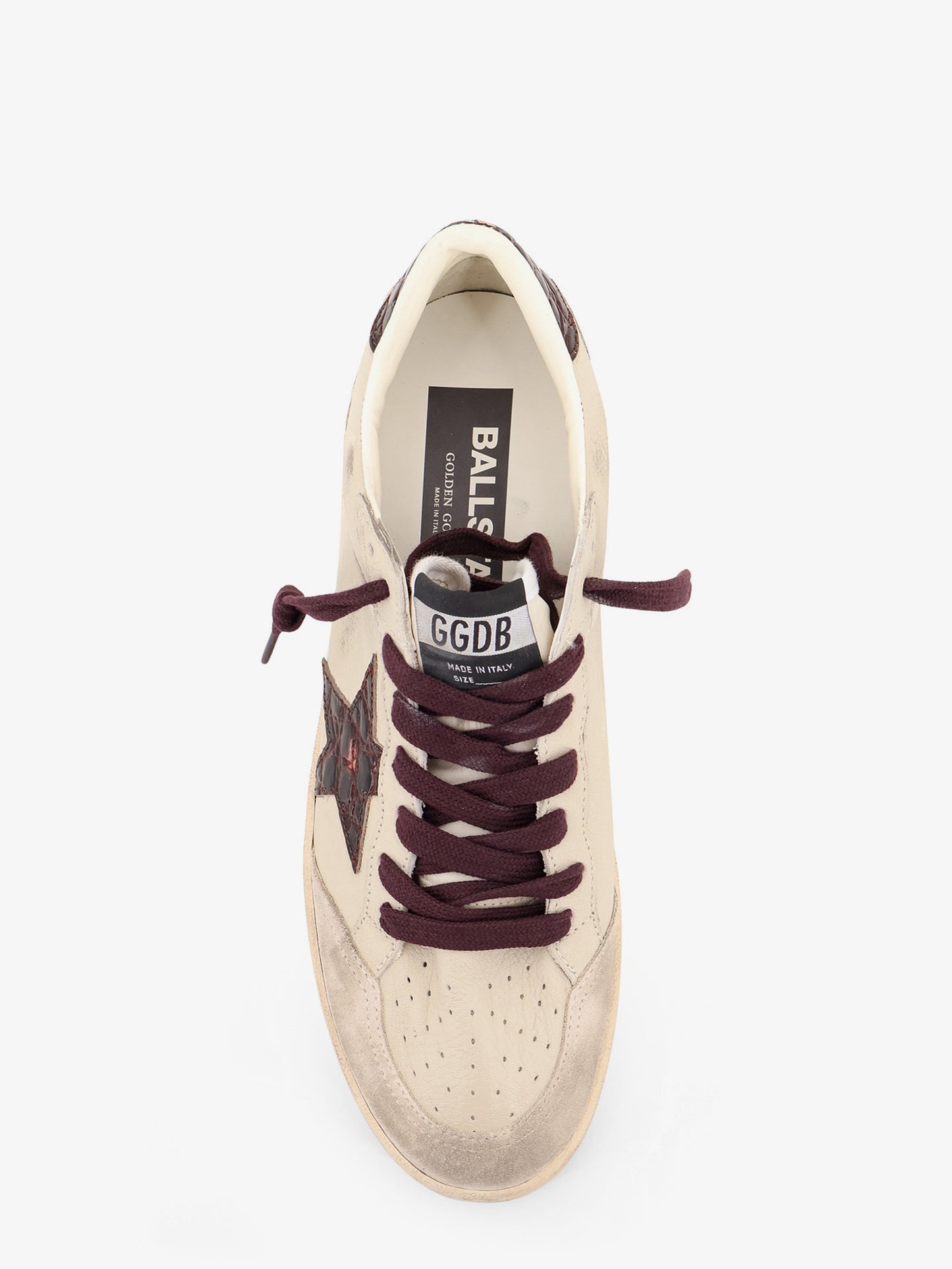 Ballstar leather sneakers with iconic side logo