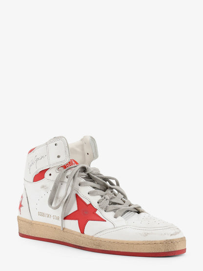 Sky Star leather sneakers with iconic side logo thumbnail