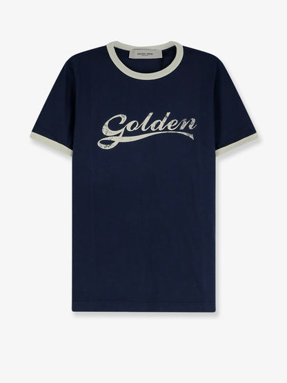 T-shirt in cotone con stampa logo frontale thumbnail