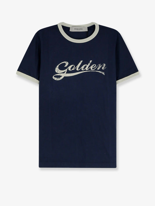 Cotton T-shirt with printed logo on the front