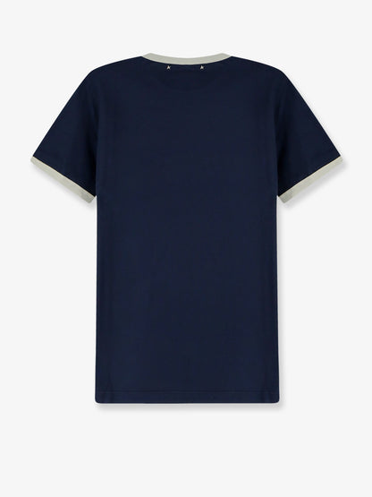 T-shirt in cotone con stampa logo frontale thumbnail