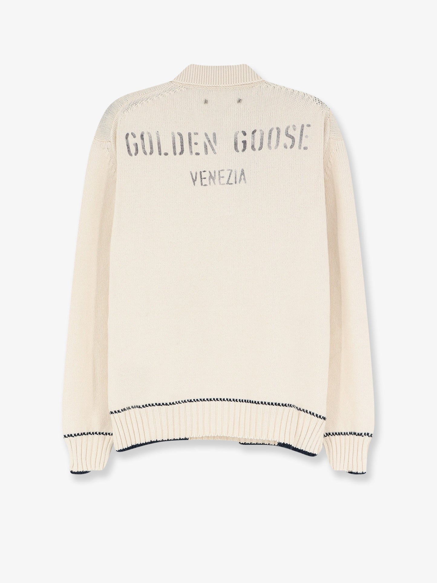 Ribbed cotton sweater