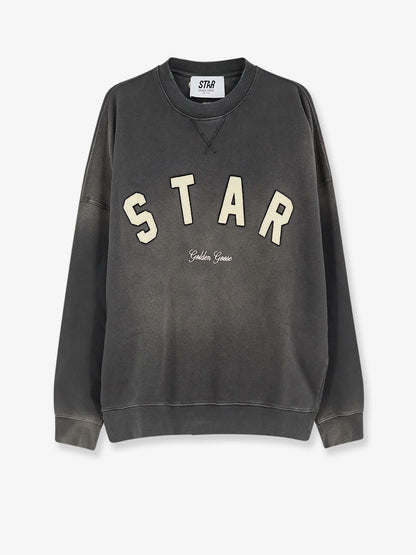 Cotton sweatshirt with front logo thumbnail