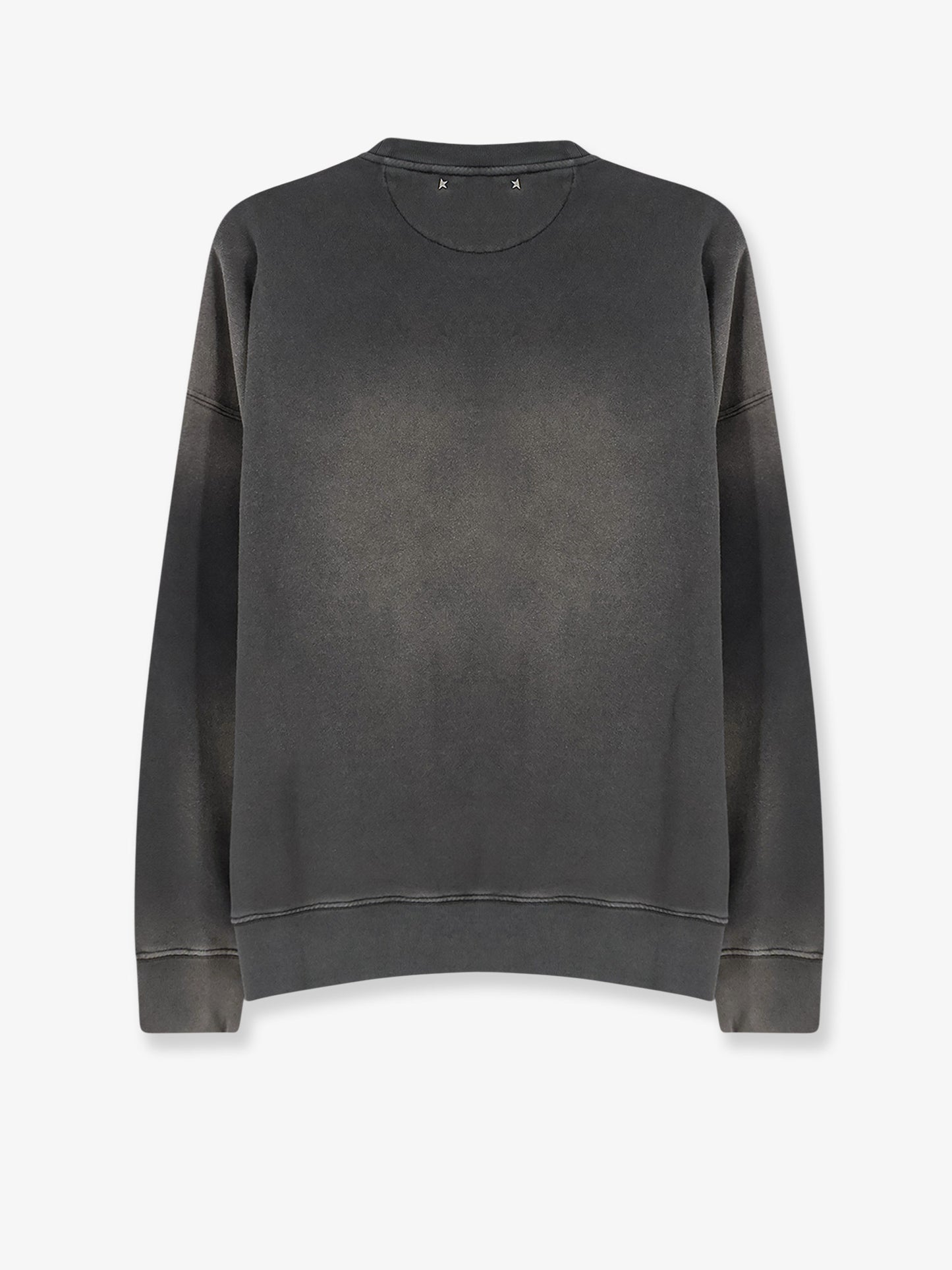Cotton sweatshirt with front logo