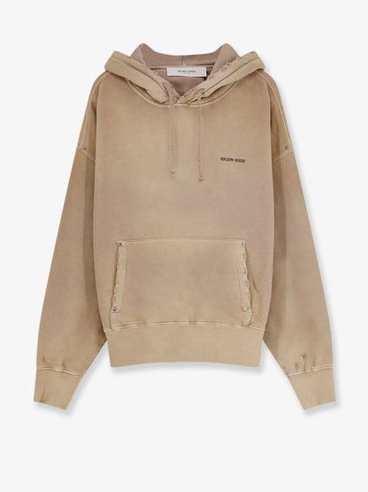 Cotton sweatshirt with front embroidered logo thumbnail