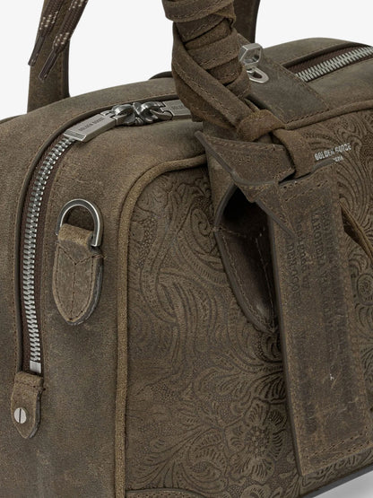 Suede Vita Bag crossbody bag with floral motif thumbnail