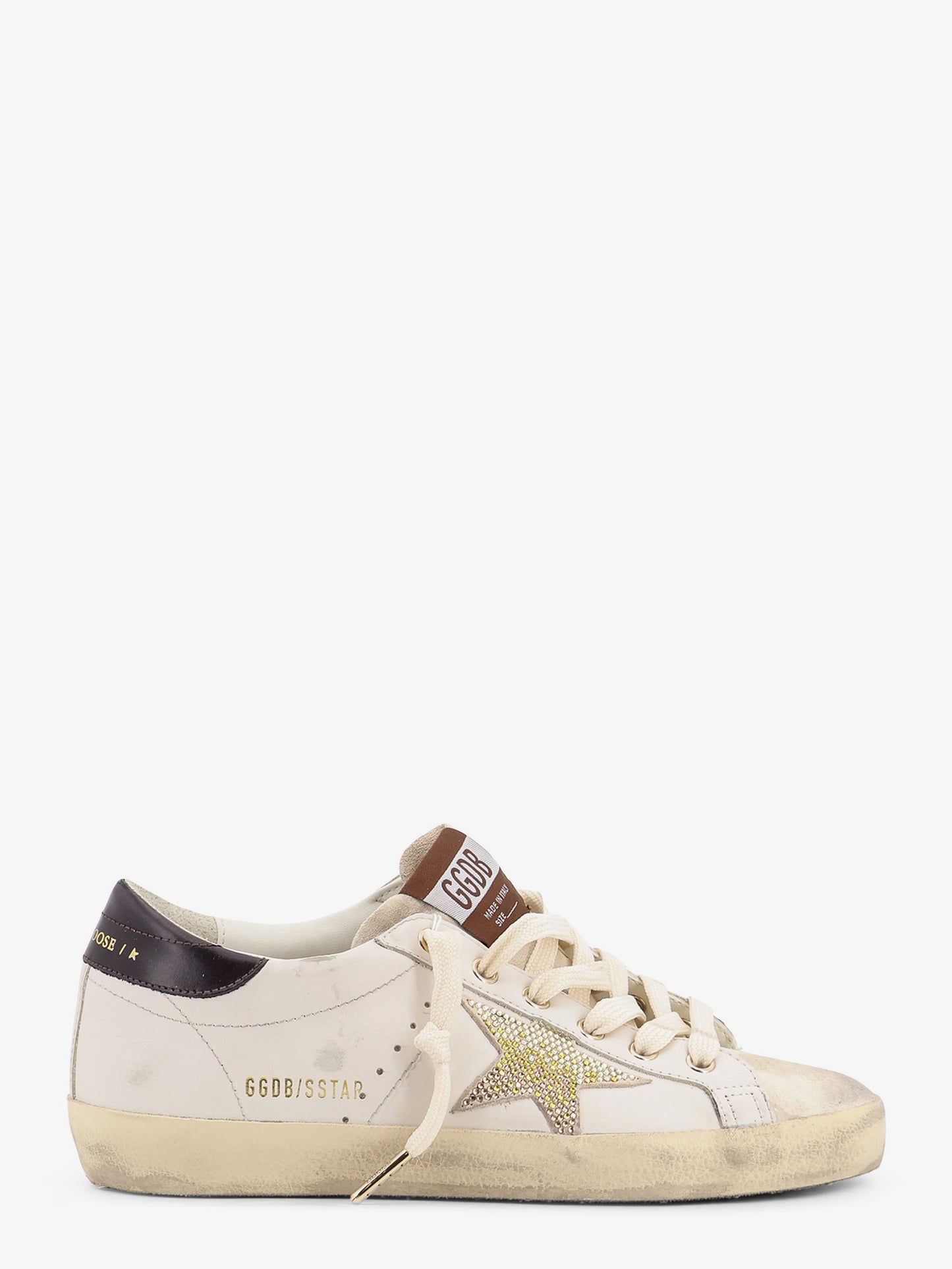 Super-star leather sneakers with iconic side logo