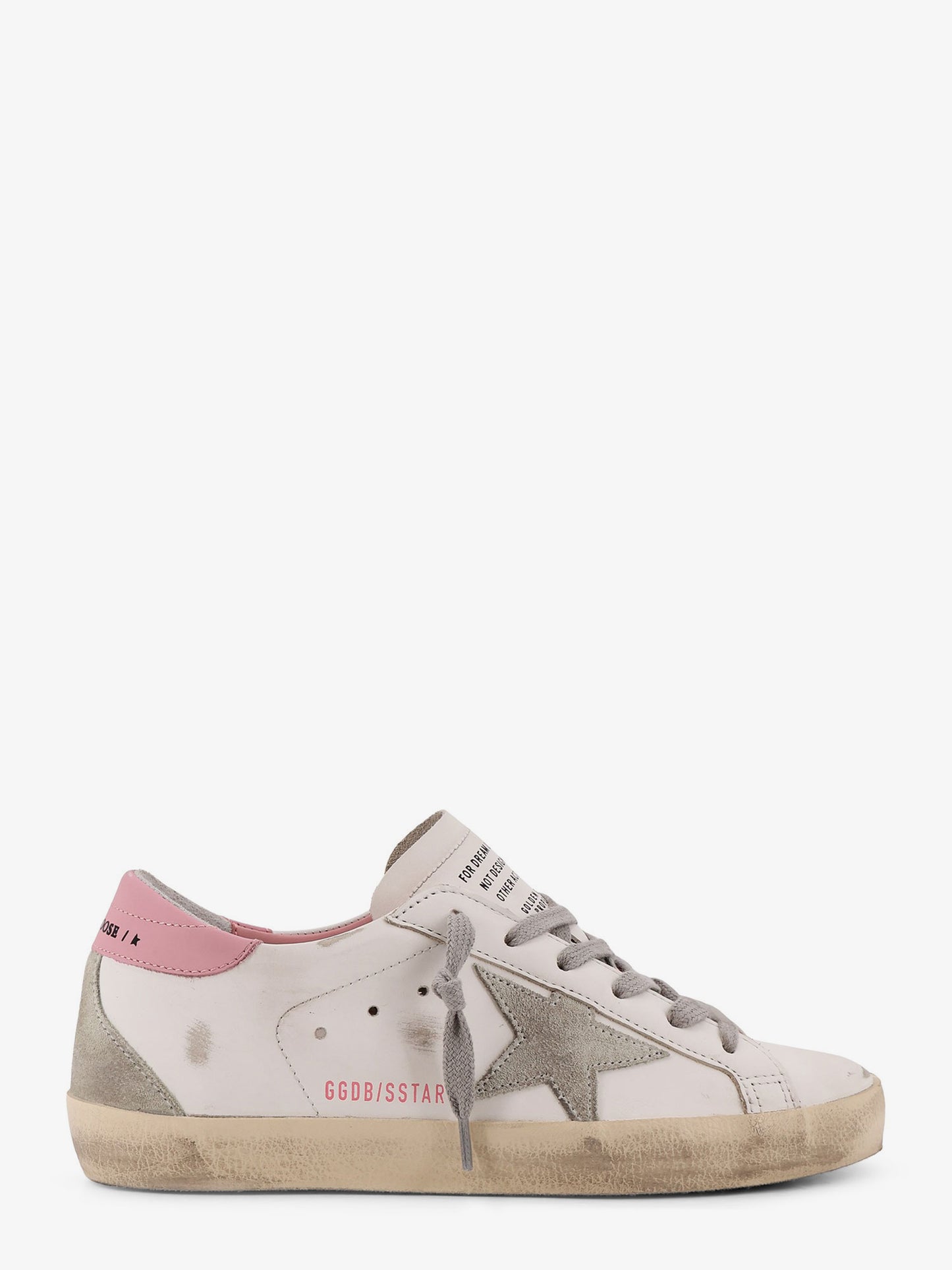 Superstar leather sneakers with iconic side logo