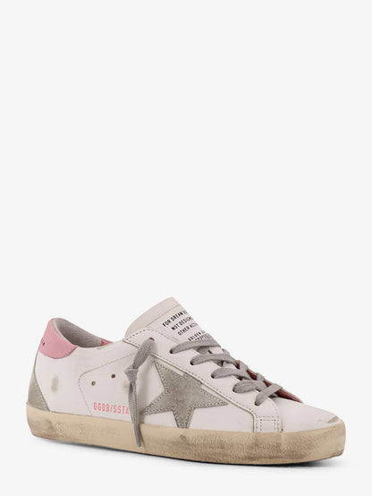 Superstar leather sneakers with iconic side logo thumbnail