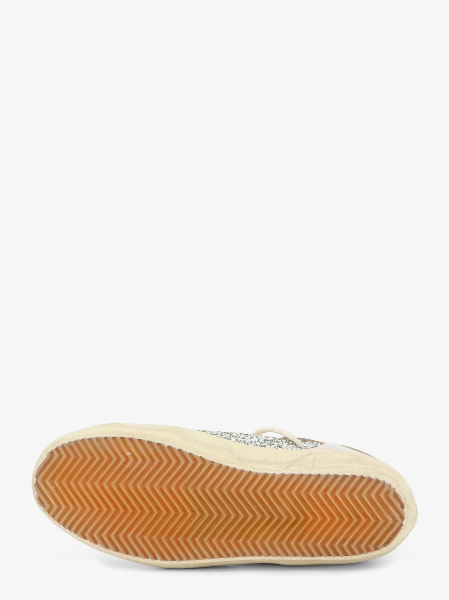Superstar leather sneakers with all-over glitter pattern