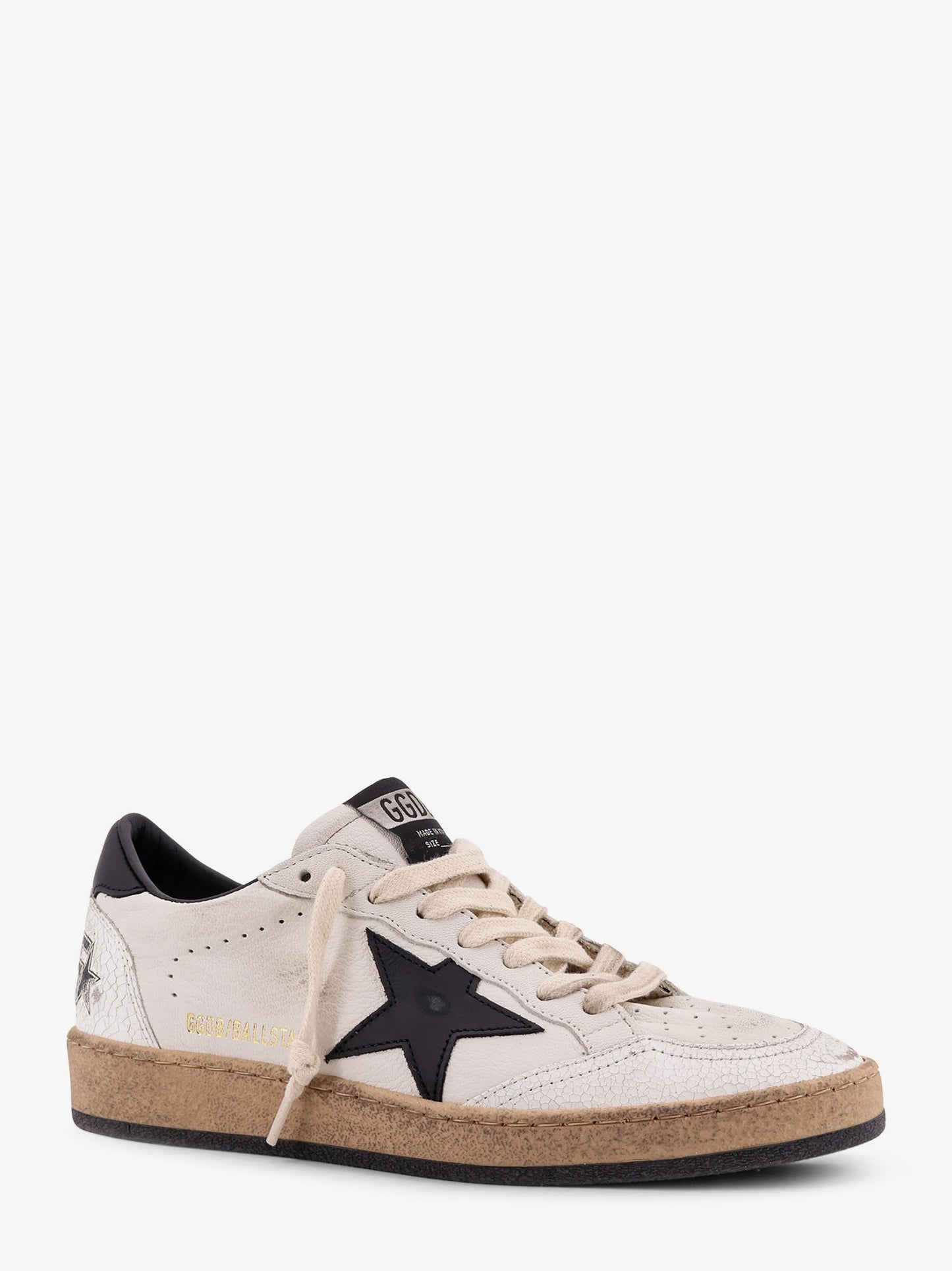 Ballstar leather sneakers with iconic side logo