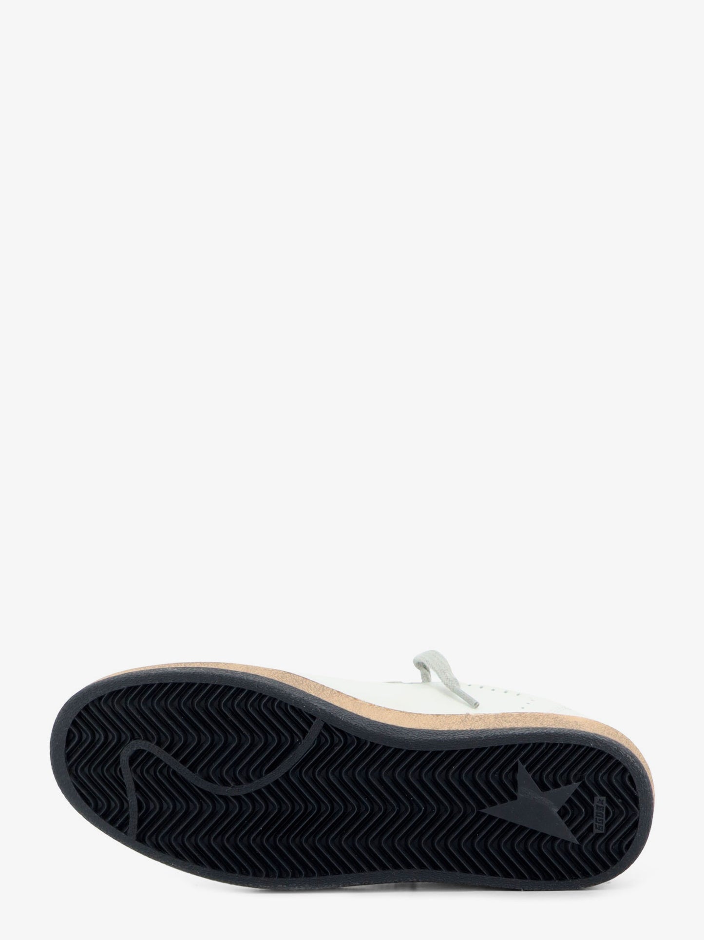 Ballstar leather sneakers with iconic glitter logo on the side