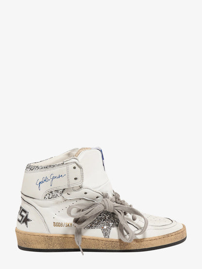 Sky Star leather with a used effect sneakers thumbnail