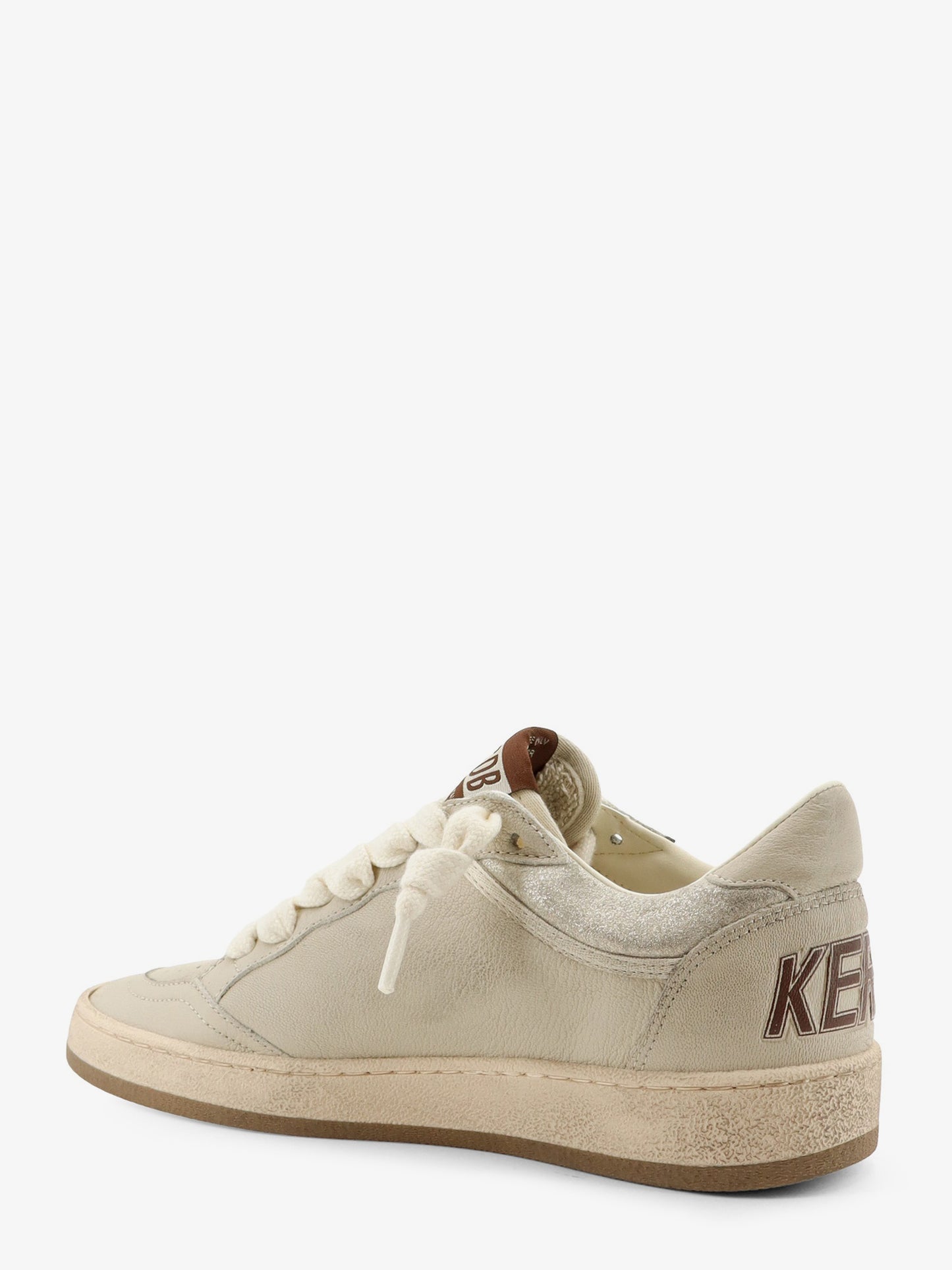 Ballstar leather sneakers with iconic side logo