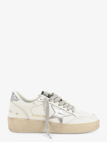 Ballstar leather sneakers with iconic side logo thumbnail