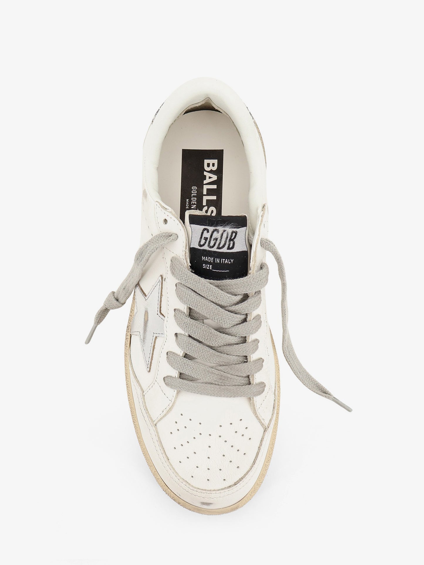Ballstar leather sneakers with iconic side logo