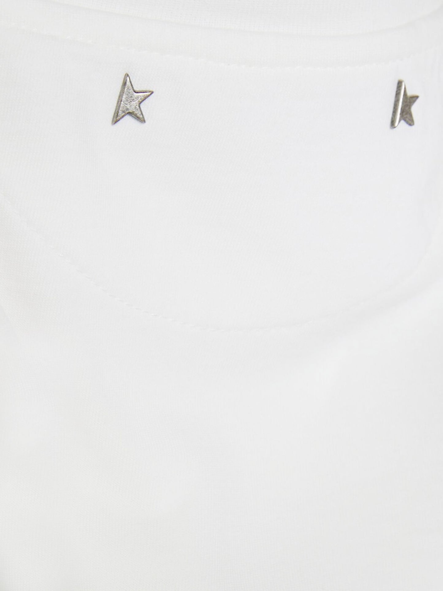 Cotton t-shirt with rhinestones