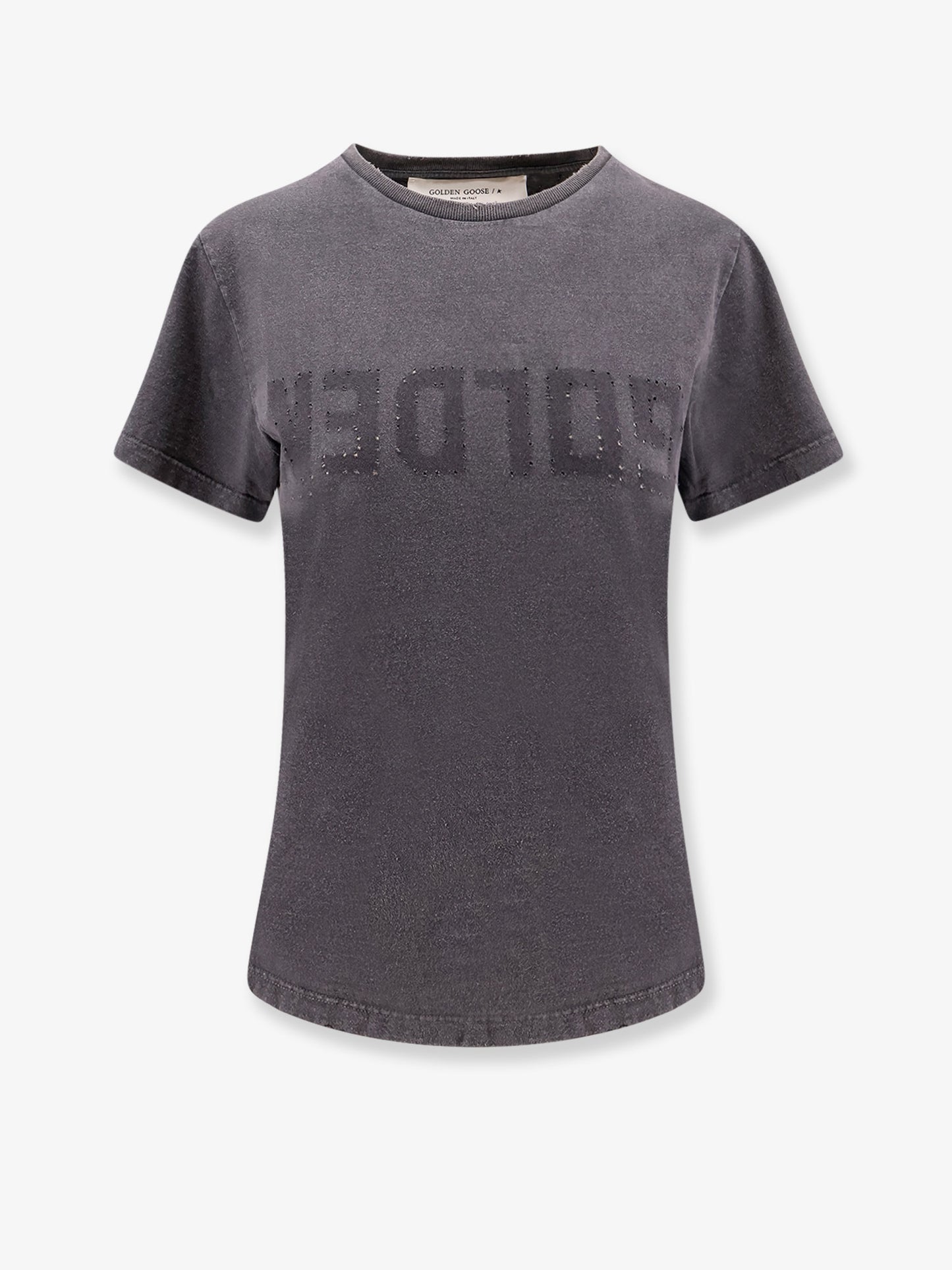 Doris cotton T-shirt with logo detail