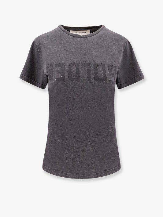 Doris cotton T-shirt with logo detail