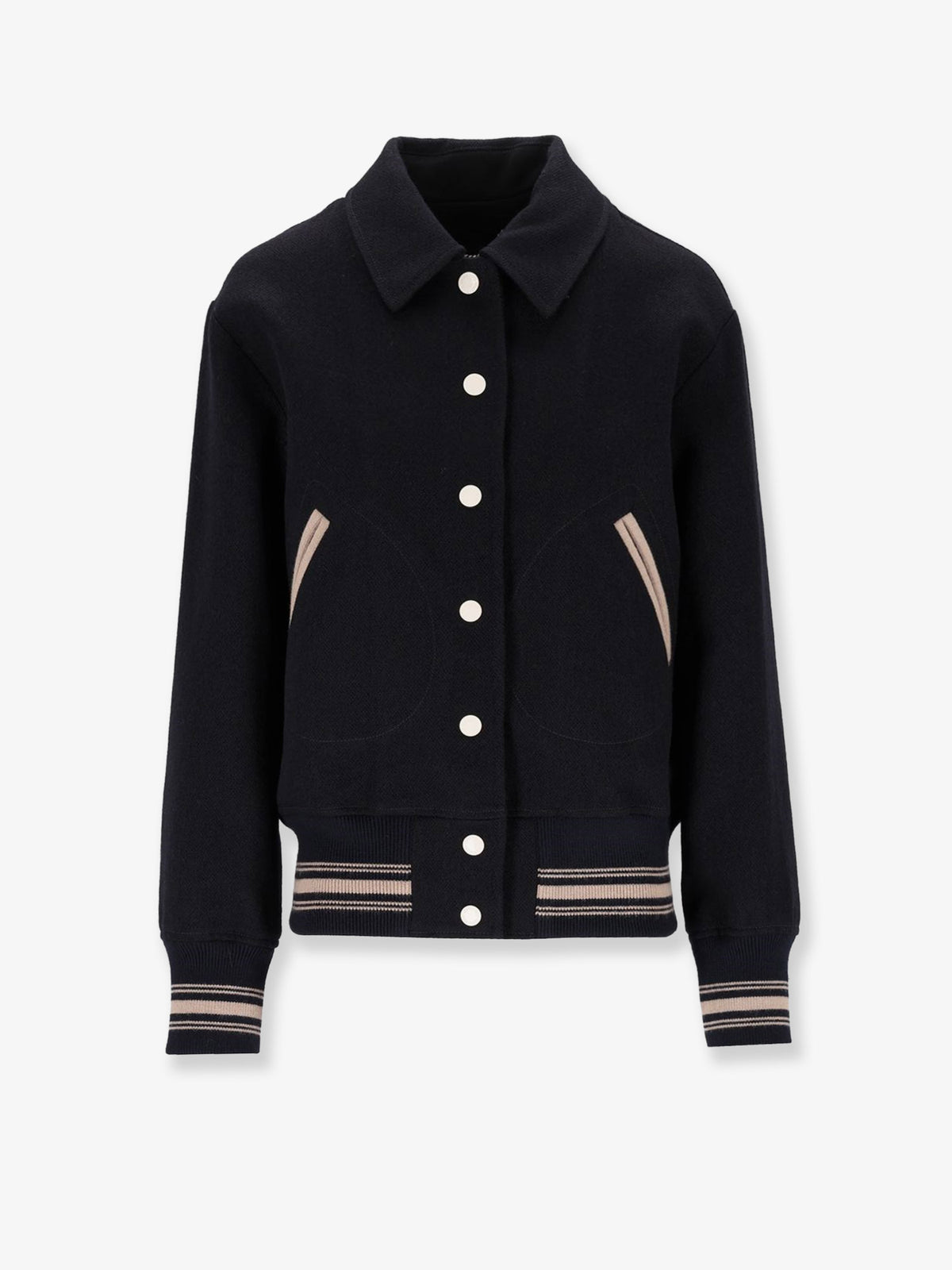 Ria Slim Fit virgin wool bomber