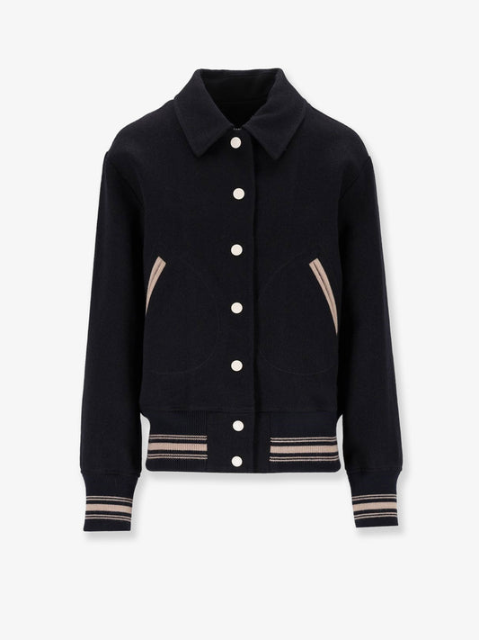 Ria Slim Fit virgin wool bomber