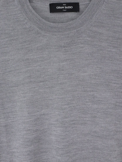 Virgin wool, cashmere, and silk blend sweater thumbnail