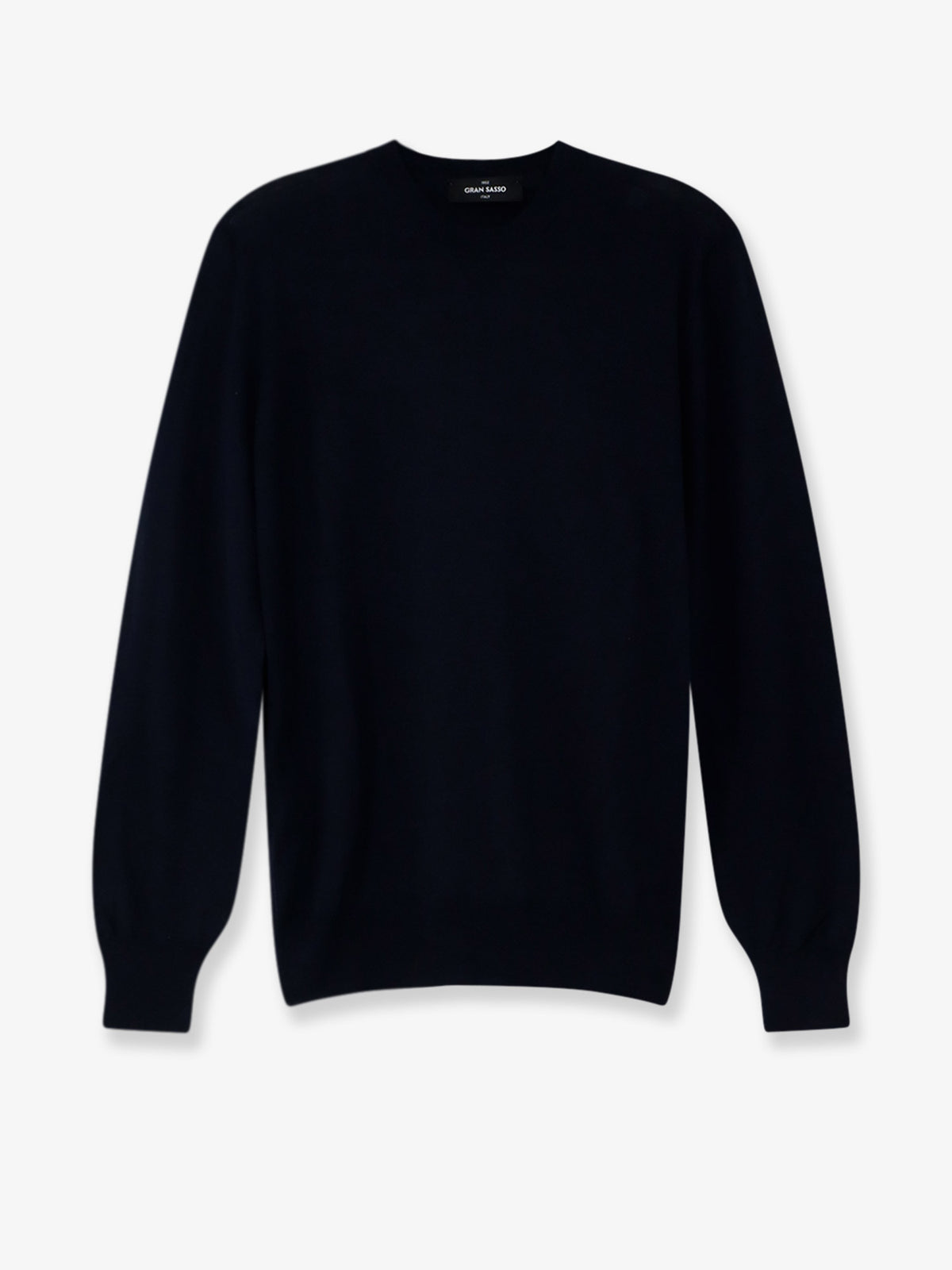 Virgin wool, cashmere, and silk blend sweater
