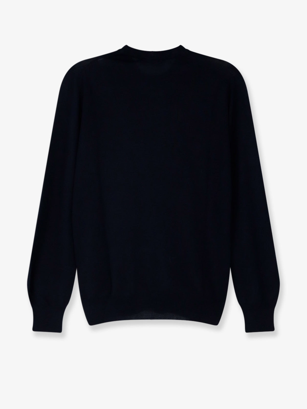 Virgin wool, cashmere, and silk blend sweater